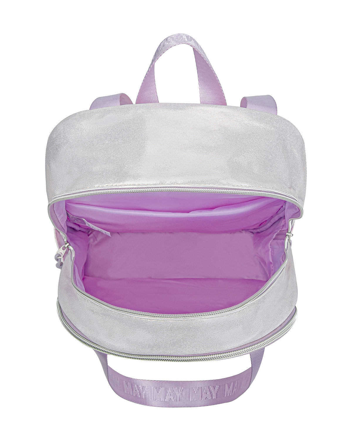 Mochila May Glow up Silver