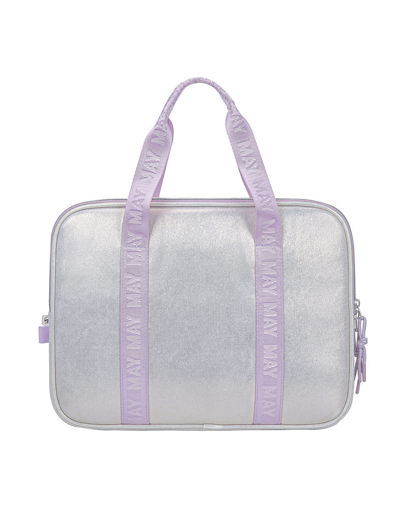 Bolsa de computador May Glow Up Silver