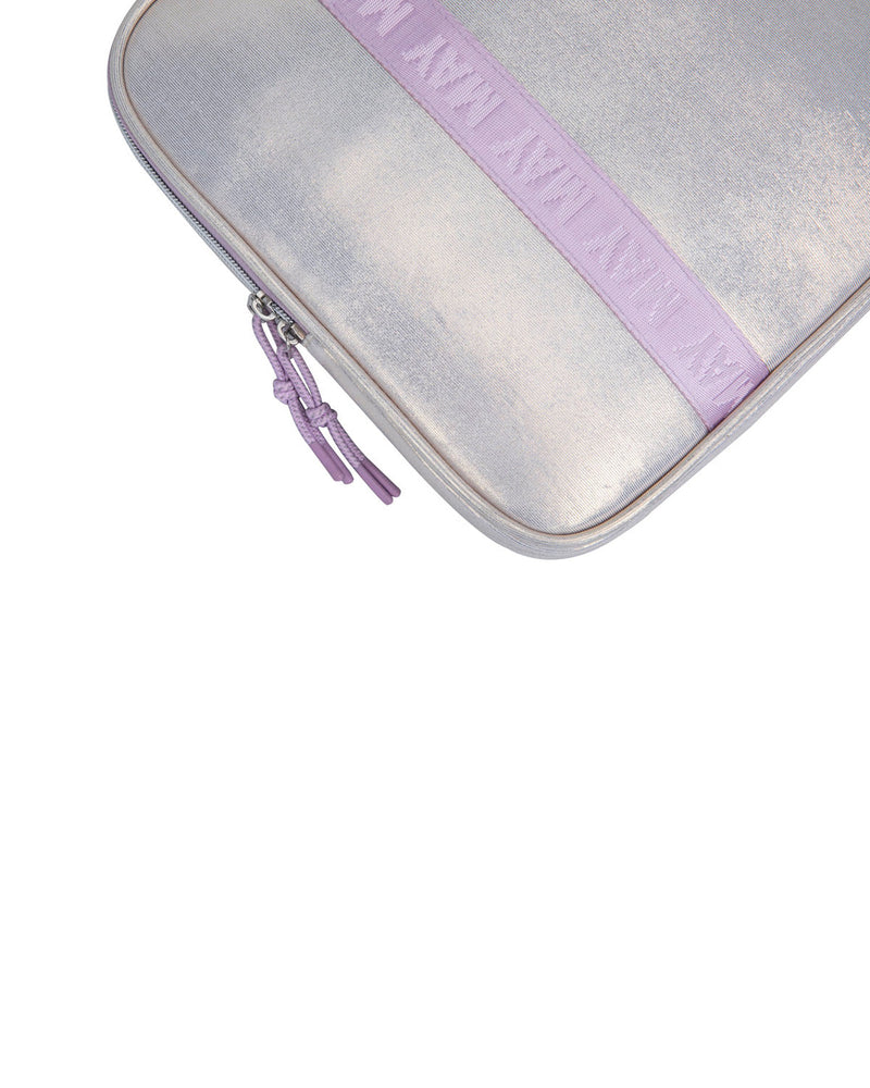 Bolsa de computador May Glow Up Silver