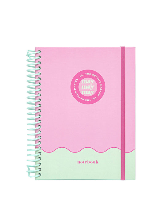 May Pink Vibes Notebook